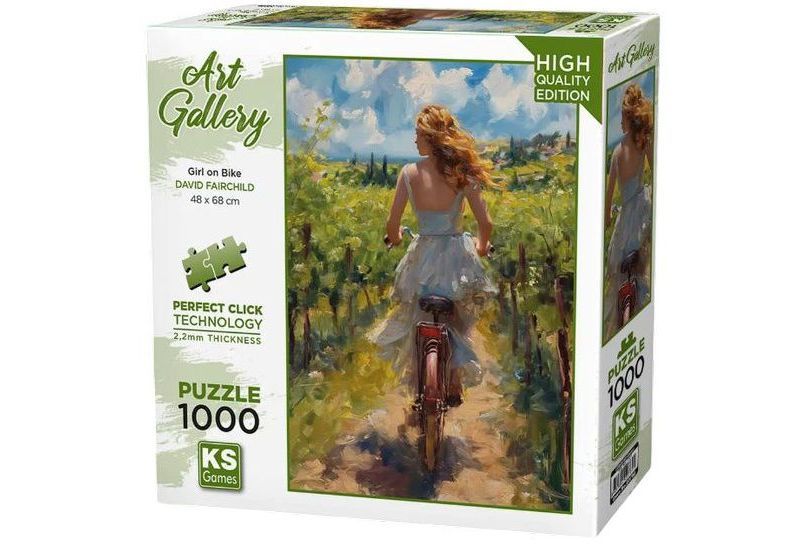 Girl on Bike